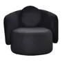 POLTRONA HAGNA - PRETO - Foto 2