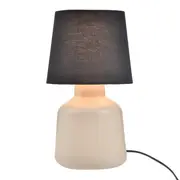 LUMINÁRIA DE MESA KERAMIK C/CUP B - CAMELO/PRETO - Foto 2
