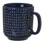 CANECA 300 ML TUDO OU TUDO - AZUL COBALTO/BRANCO - Foto 4