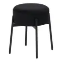 PRETO/PRETO - BANCO BAIXO DAISY