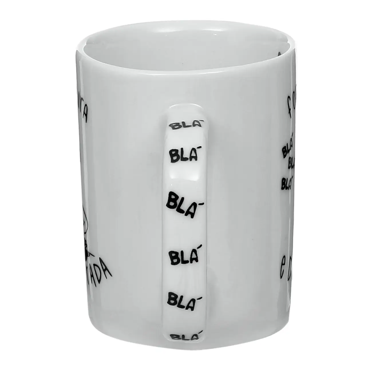 CANECA 160 ML FOFOQUEIRA - BRANCO/PRETO - Foto 6