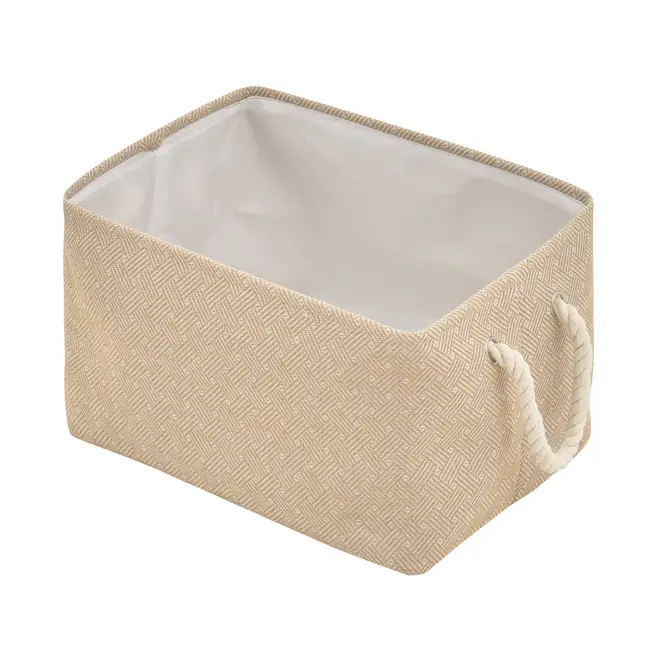 CESTO 23 CM X 26 CM X 35 CM TRAIRI - NATURAL/OFF WHITE - Foto 4