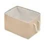 CESTO 23 CM X 26 CM X 35 CM TRAIRI - NATURAL/OFF WHITE - Foto 4