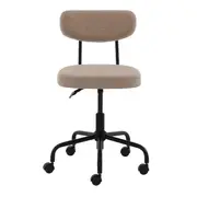 CADEIRA HOME OFFICE MIER - PRETO/BEGE - Foto 2