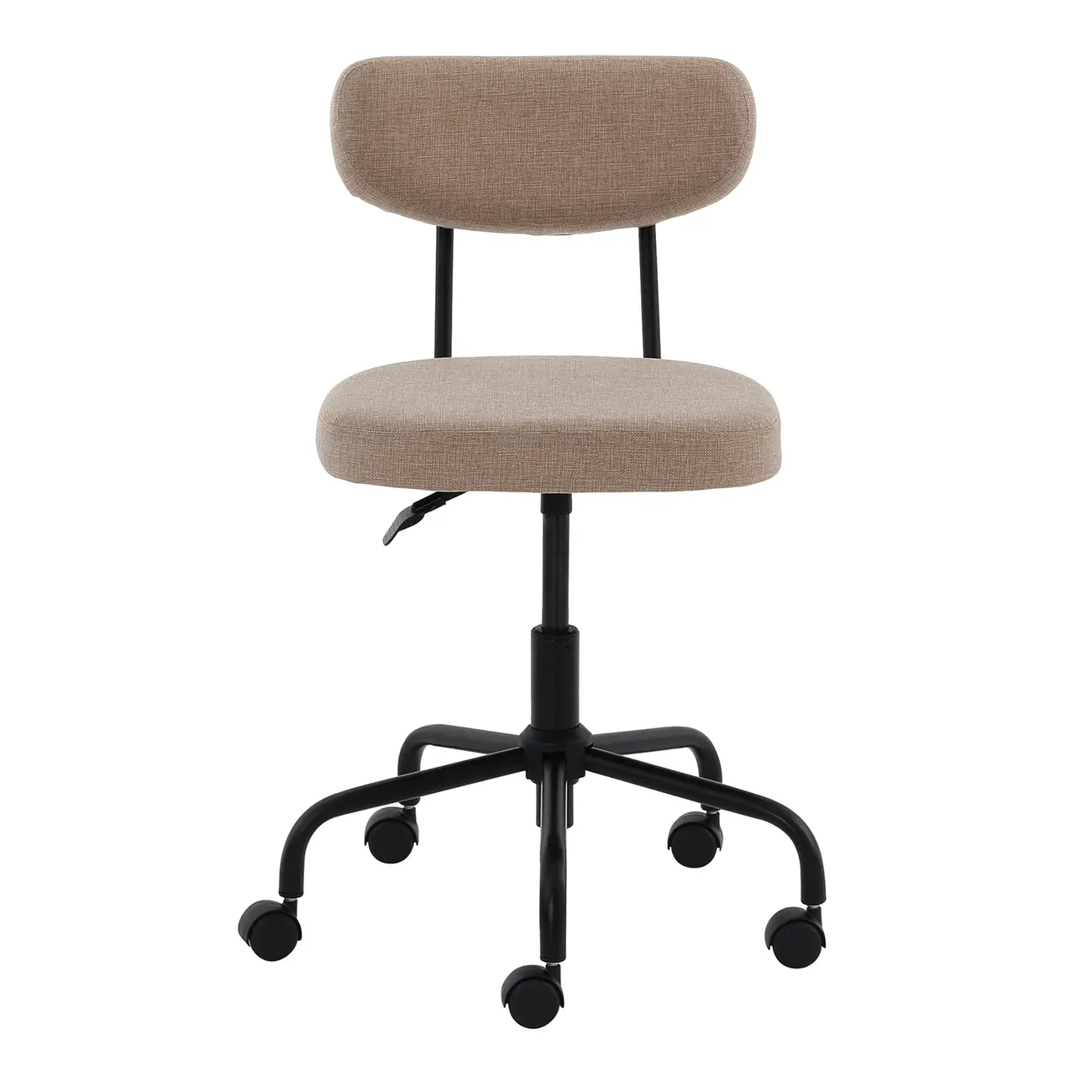 CADEIRA HOME OFFICE MIER - PRETO/BEGE - Foto 2