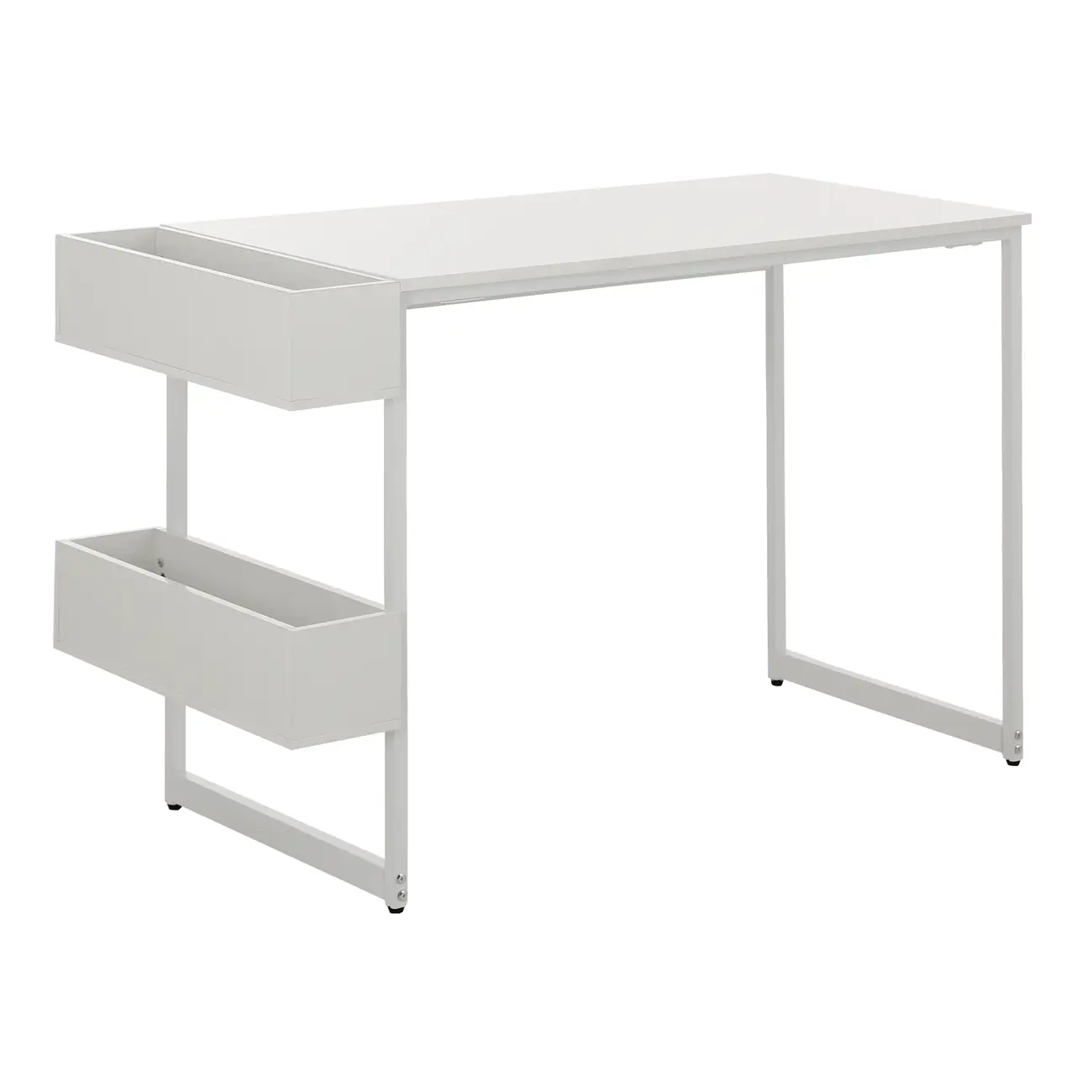 ESCRIVANINHA 1,14 M X 55 CM BITSY - BRANCO/BRANCO - Foto 4