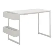 ESCRIVANINHA 1,14 M X 55 CM BITSY - BRANCO/BRANCO - Foto 4