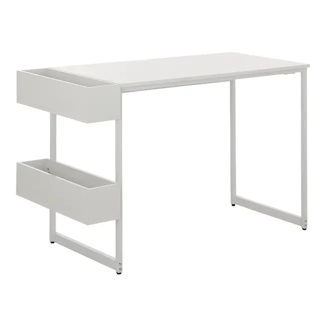 ESCRIVANINHA 1,14 M X 55 CM BITSY - BRANCO/BRANCO - Foto 4