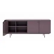BUFFET 4 PORTAS 2 M X 45 CM THE FOLD - RUBY MOCHA - Foto 3