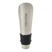 TAMPA BICO GARRAFA PIPE - INOX/PRETO - Foto 4