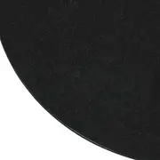 TAMPO DE MESA PEDRA REDONDO 90 CM TULIPE - PRETO SÃO GABRIEL - Foto 3