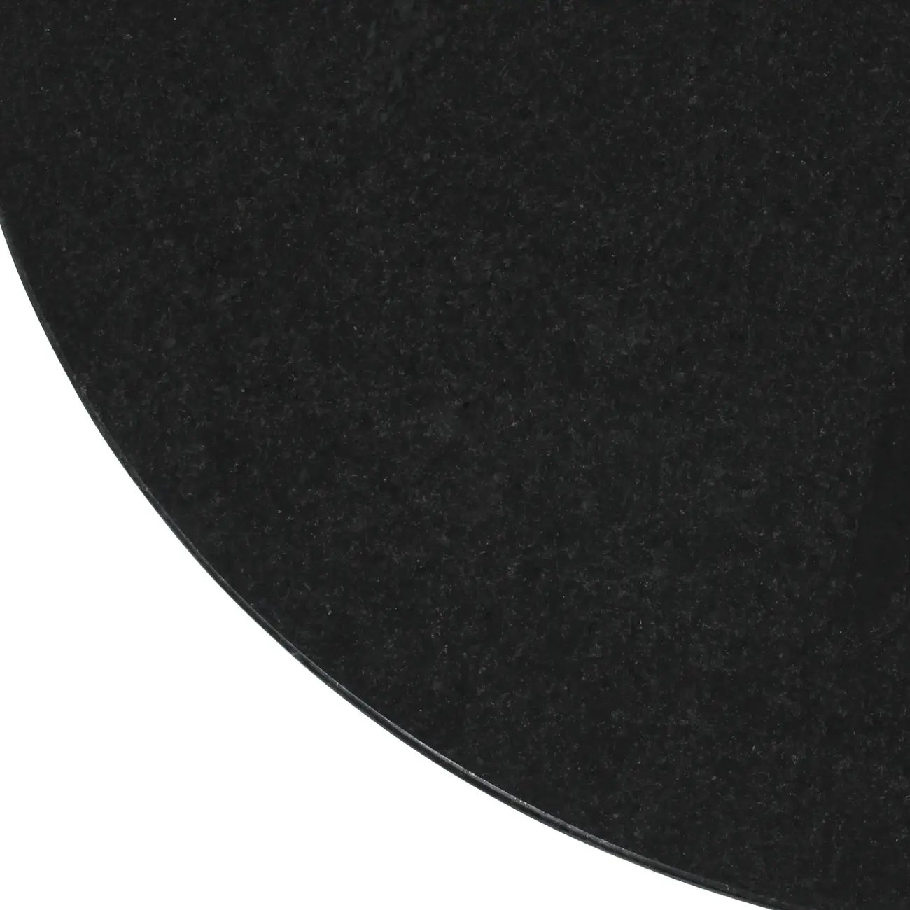 TAMPO DE MESA PEDRA REDONDO 90 CM TULIPE - PRETO SÃO GABRIEL - Foto 3