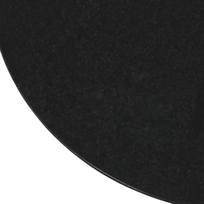 TAMPO DE MESA PEDRA REDONDO 90 CM TULIPE - PRETO SÃO GABRIEL - Foto 3