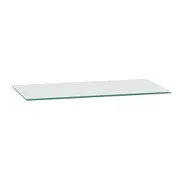 KIT COM 5 PRATELEIRAS PARA ESTANTE 4 MM X 60 CM X 30 CM THE GRID - INCOLOR - Foto 15