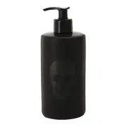 PORTA-SABONETE LÍQUIDO CAVEIRA - PRETO/PRETO FOSCO - Foto 1