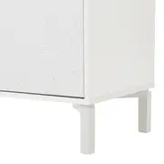 ARMÁRIO PARA ESCRITÓRIO BAIXO 2 PORTAS SLEEK - BRANCO/GRANILITE - Foto 13