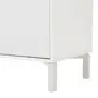 ARMÁRIO PARA ESCRITÓRIO BAIXO 2 PORTAS SLEEK - BRANCO/GRANILITE - Foto 13