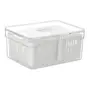 ORGANIZADOR COM 2 CESTOS PRACTICAL FRIDGE - INCOLOR/BRANCO - Foto 3
