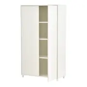 ARMÁRIO PARA ESCRITÓRIO ALTO 2 PORTAS INDEX - BRANCO/BRANCO - Foto 3