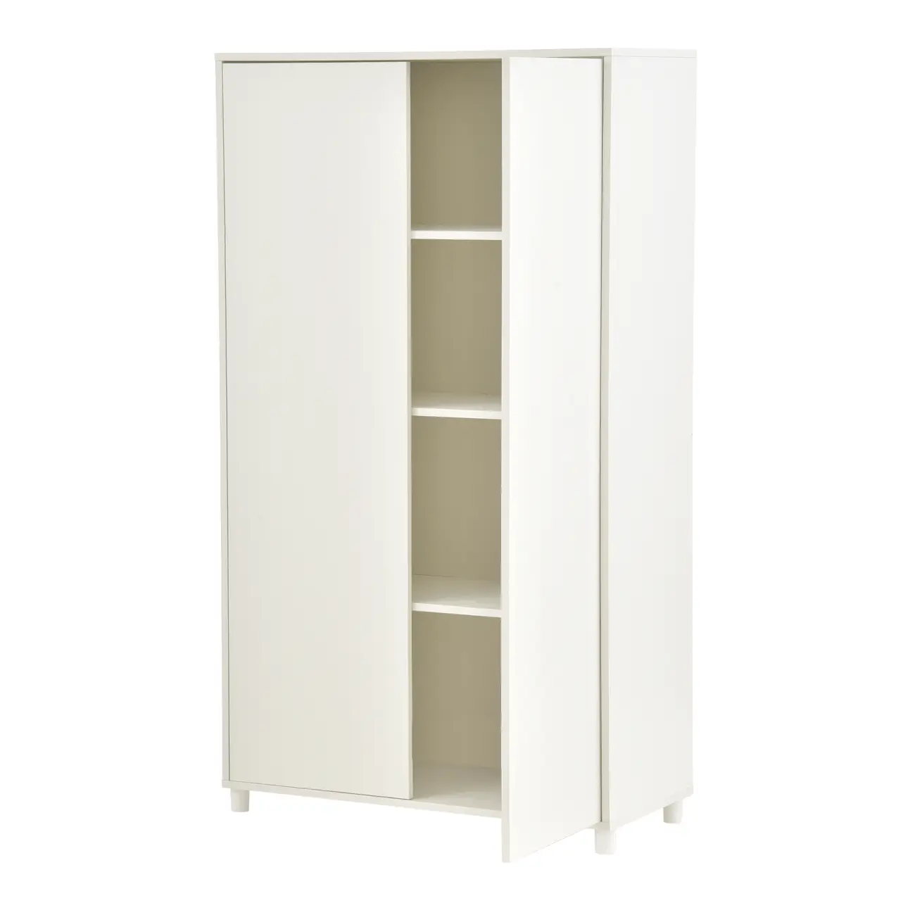ARMÁRIO PARA ESCRITÓRIO ALTO 2 PORTAS INDEX - BRANCO/BRANCO - Foto 3