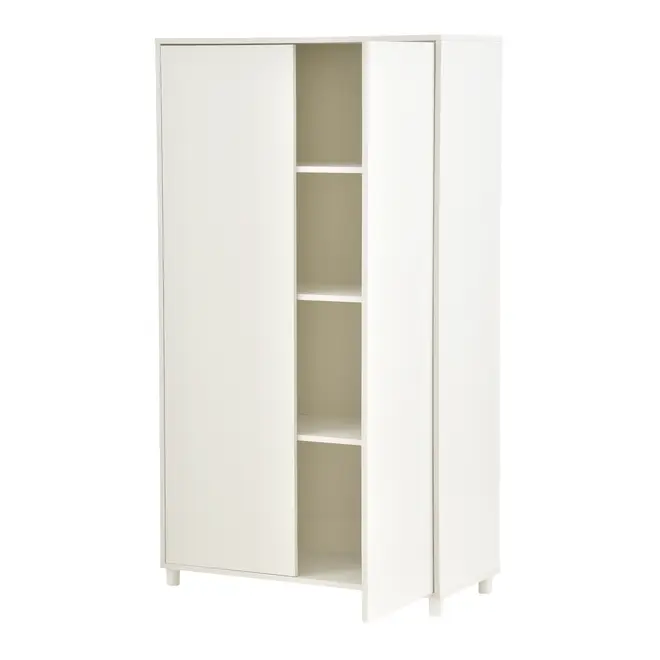 ARMÁRIO PARA ESCRITÓRIO ALTO 2 PORTAS INDEX - BRANCO/BRANCO - Foto 3