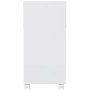 ARMÁRIO PARA LAVANDERIA BAIXO 2 PORTAS COM RODÍZIOS ALL WEEK - BRANCO - Foto 3