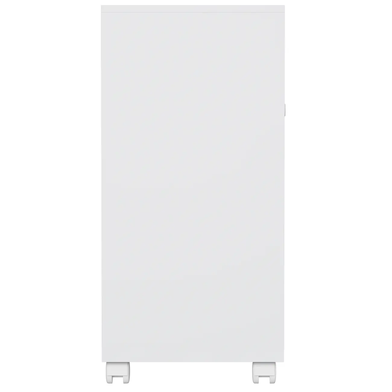 ARMÁRIO PARA LAVANDERIA BAIXO 2 PORTAS COM RODÍZIOS ALL WEEK - BRANCO - Foto 3