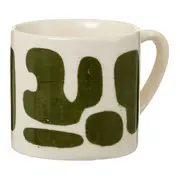 CANECA 90 ML BLOBING ISLAND - BRANCO/MUSGO - Foto 2