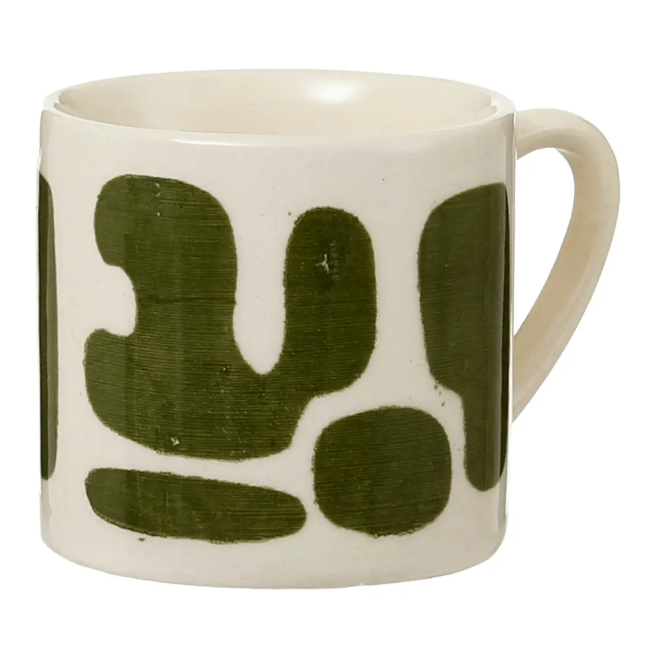 CANECA 90 ML BLOBING ISLAND - BRANCO/MUSGO - Foto 2