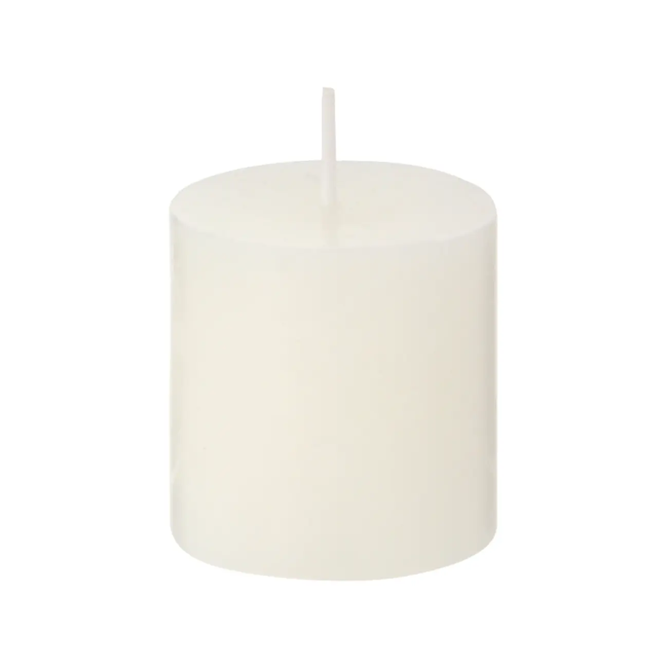 VELA 5 CM X 4 CM CONJUNTO COM 6 PEÇAS AURA - BRANCO - Foto 2