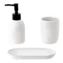 KIT PARA BANCADA 3 PEÇAS CLEANER - BRANCO/PRETO - Foto 1