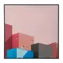 QUADRO II 50 CM X 50 CM COLOR CITY - PRETO/OURO - Foto 1