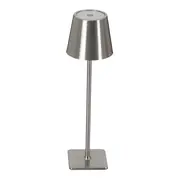 LUMINÁRIA DE MESA LED RECARREGÁVEL KROM - INOX - Foto 3
