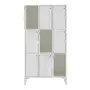 LOCKER/ARMÁRIO PARA ESCRITÓRIO ALTO 9 PORTAS SLEEK - BRANCO/GRANILITE - Foto 3