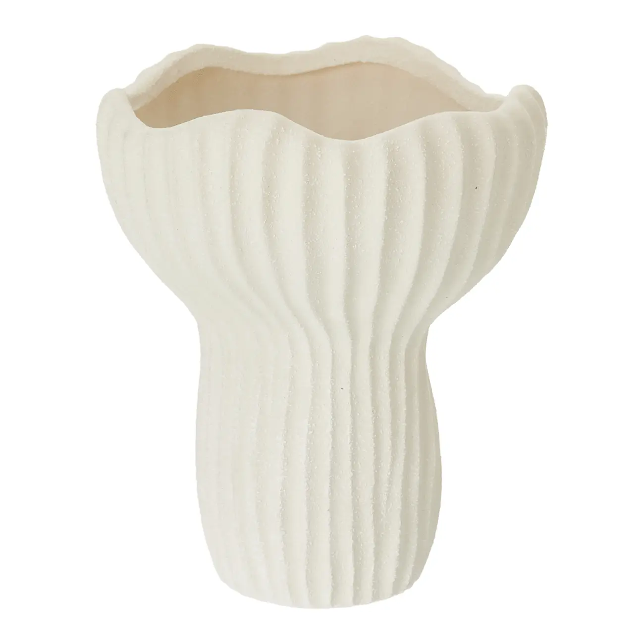 VASO 19 CM ÉVEIL - OFF WHITE - Foto 1