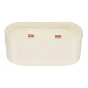 VELA POTE ILUMINAR 7 CM - AREIA/AREIA - Foto 2