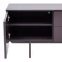 RACK 2 PORTAS/2 GAVETAS 1,80 M X 42 CM THE FOLD - RUBY MOCHA/RUBY MOCHA - Foto 14