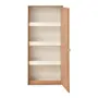 SAPATEIRA PARA PAREDE 1 PORTA DIREITA SLIMWOOD - OAK TAMMI/BRANCO - Foto 4