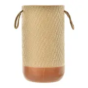 VASO 22 CM TRAMADINHO - AREIA/TERRACOTA - Foto 3