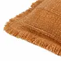 CAPA ALMOFADA 45 CM X 45 CM DOVER - CASCA DE URUCUM - Foto 4
