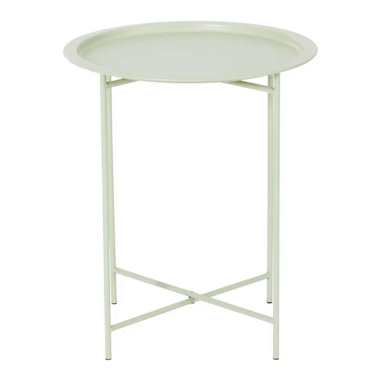 MESA LATERAL REDONDA 41 CM PLATTER - SÁLVIA - Foto 1