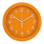RELÓGIO DE PAREDE HOURS 23 CM - SORBET DE MANGA/BRANCO - Foto 1