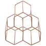 PORTA-GARRAFAS PARA 3 STRUCTURE HEX - COBRE - Foto 2