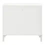 ARMÁRIO PARA ESCRITÓRIO BAIXO 2 PORTAS SLEEK - BRANCO/GRANILITE - Foto 9
